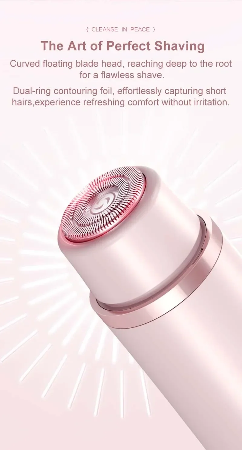 Elektrische dames scheerapparaat epilator voor benen oksels en bikini_voghion.com