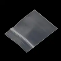 100pcs 4mil/2mil Clear Zip Bag Bag Plastic Baggies Reclosable High premium quality clear reclosable poly bags 1