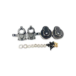 4pack/lot Steering Hub Carrier Brass Counterweight For 1/18 HOBBYPLUS 4WD Crawlers Transform 1/18