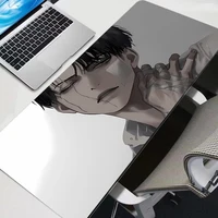 Large Mouse Pads Attack on Titan Levi Gaming MousePad Deskpad with Stitched Edges and NonSlip Rubber Base Extended XXL Mouse Pad 2
