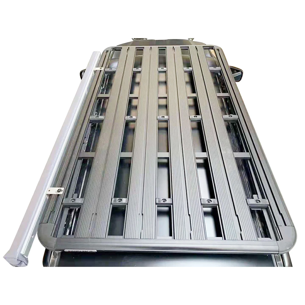 

Car Aluminum Alloy Side Bars Cross Rails Luggage Roof Rack