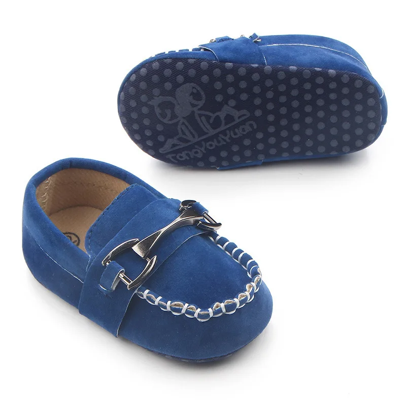New Baby Boy Girl Shoes Boy Small Leather Shoes Toddler Soft Sole Anti-slip First Walkers Infant Newborn Crib Shoes Moccasins 5