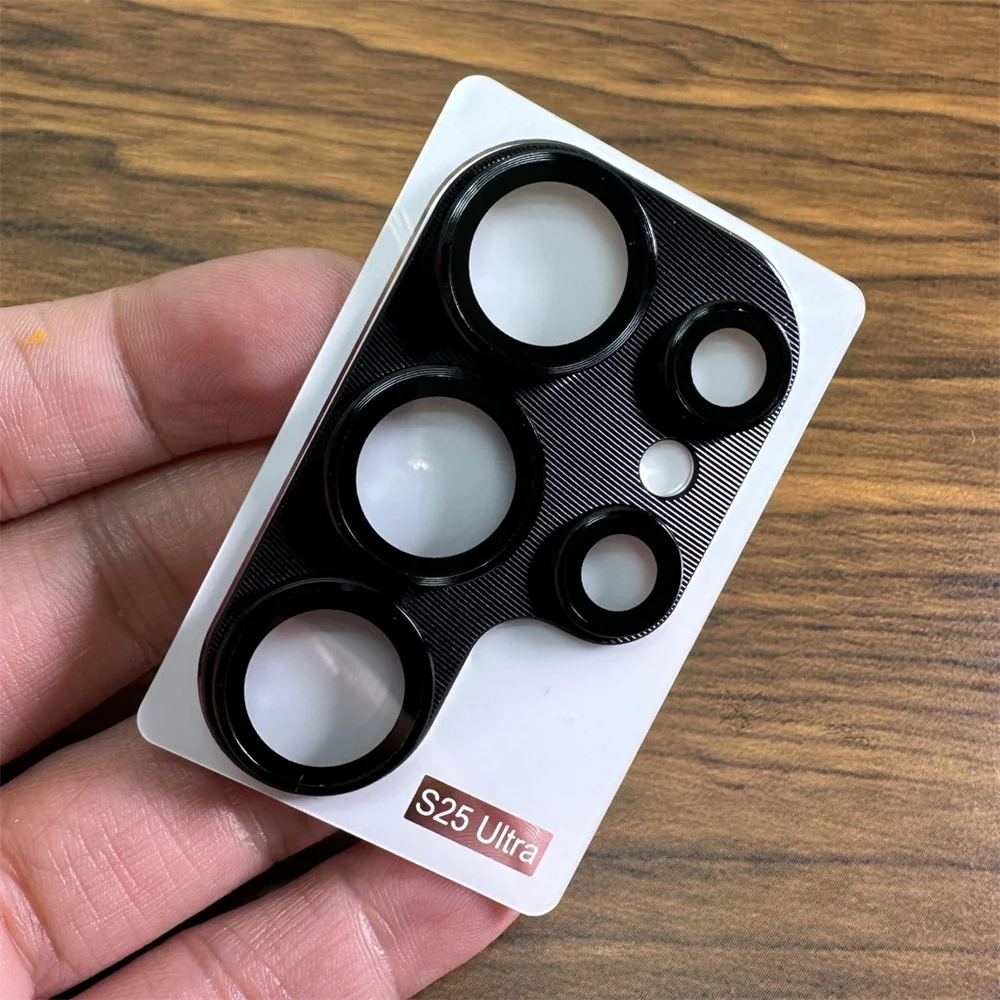 Premium Metal Camera Lens Protector Glass - Full Coverage and Protection