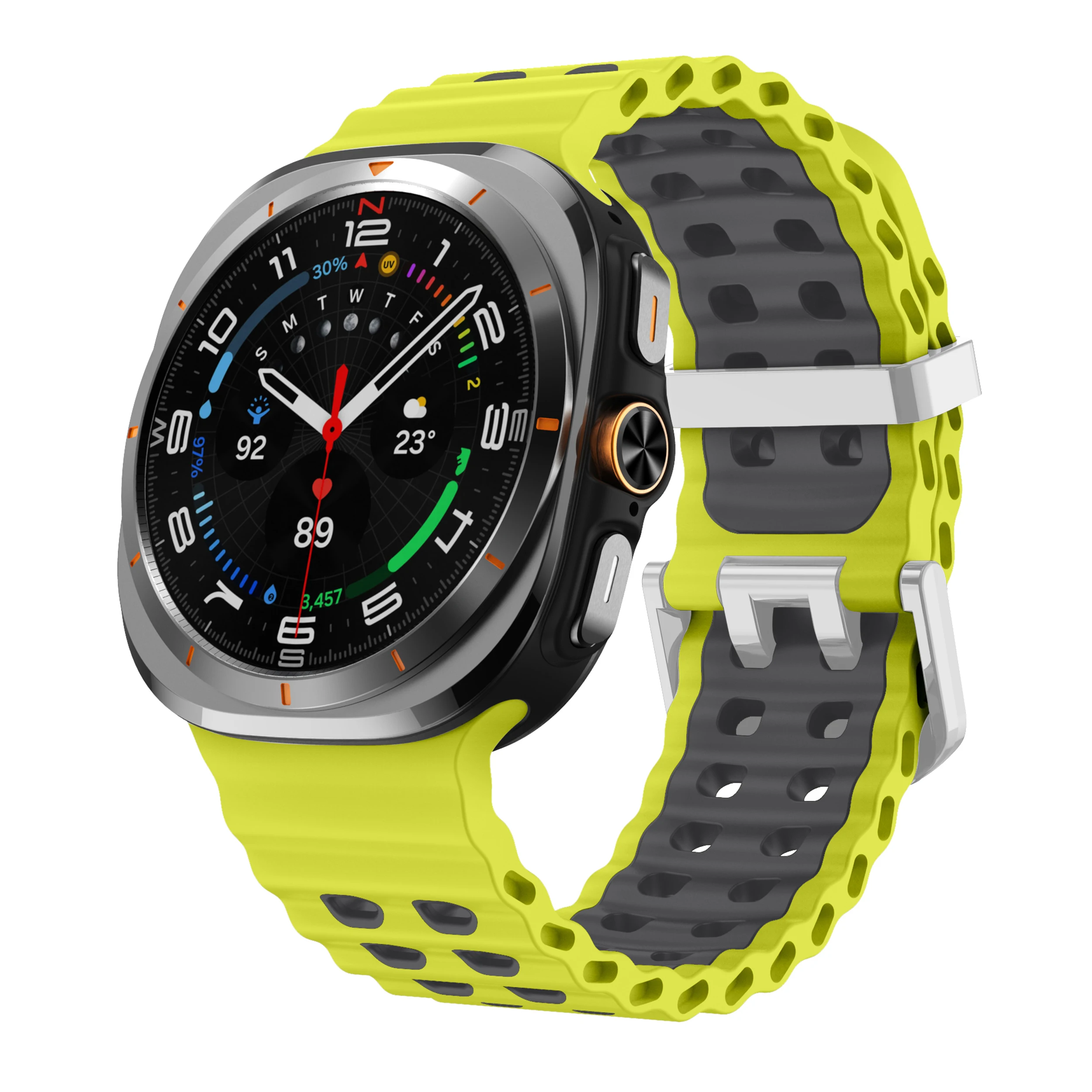 Silicone Breathable Marine Strap Wristband Bracelet