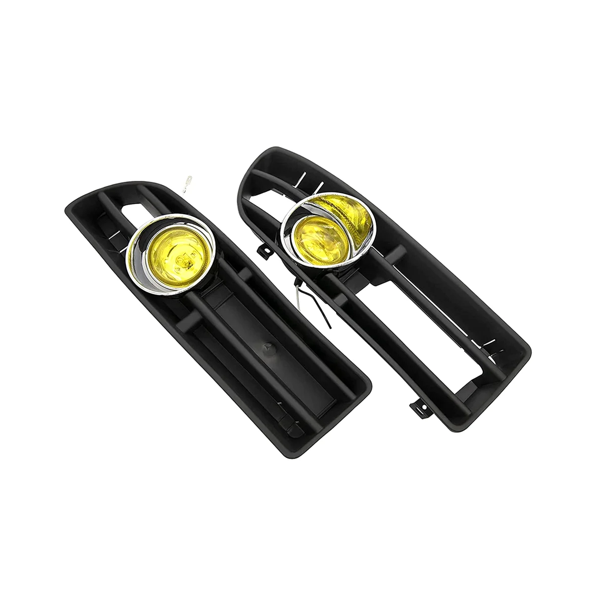 Front Bumper Grill Fog Light for Jetta Bora MK4 1998 2004 with LED Fog