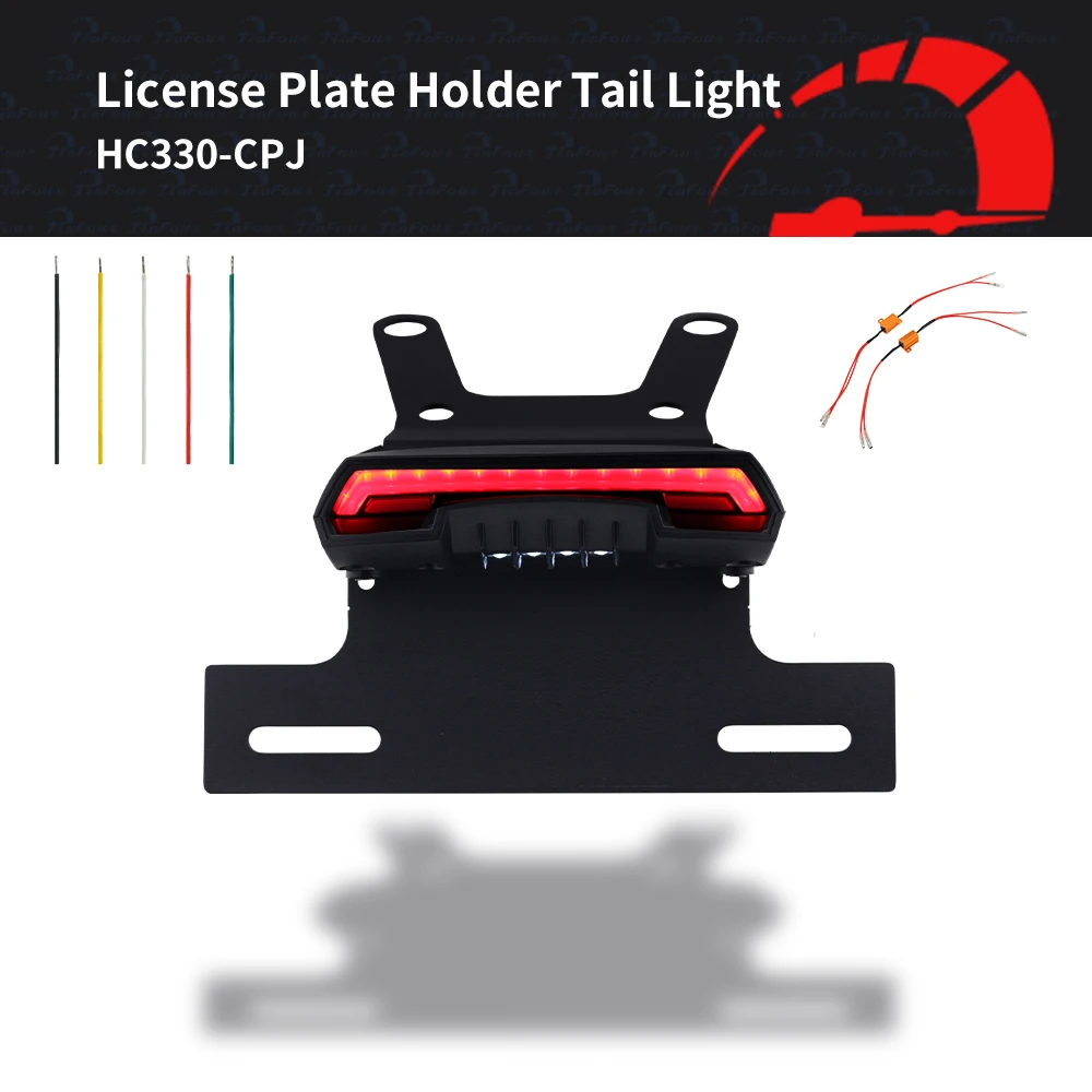 

Fit CRF250L CRF 250M For CRF250 RALLY License Plate Holder Tail Light Turn signal Bracket Tidy Fender Eliminator