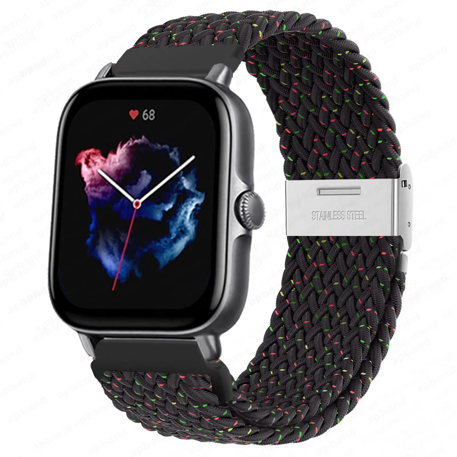Braided Elastic Watch Band - 20mm/22mm Premium Strap