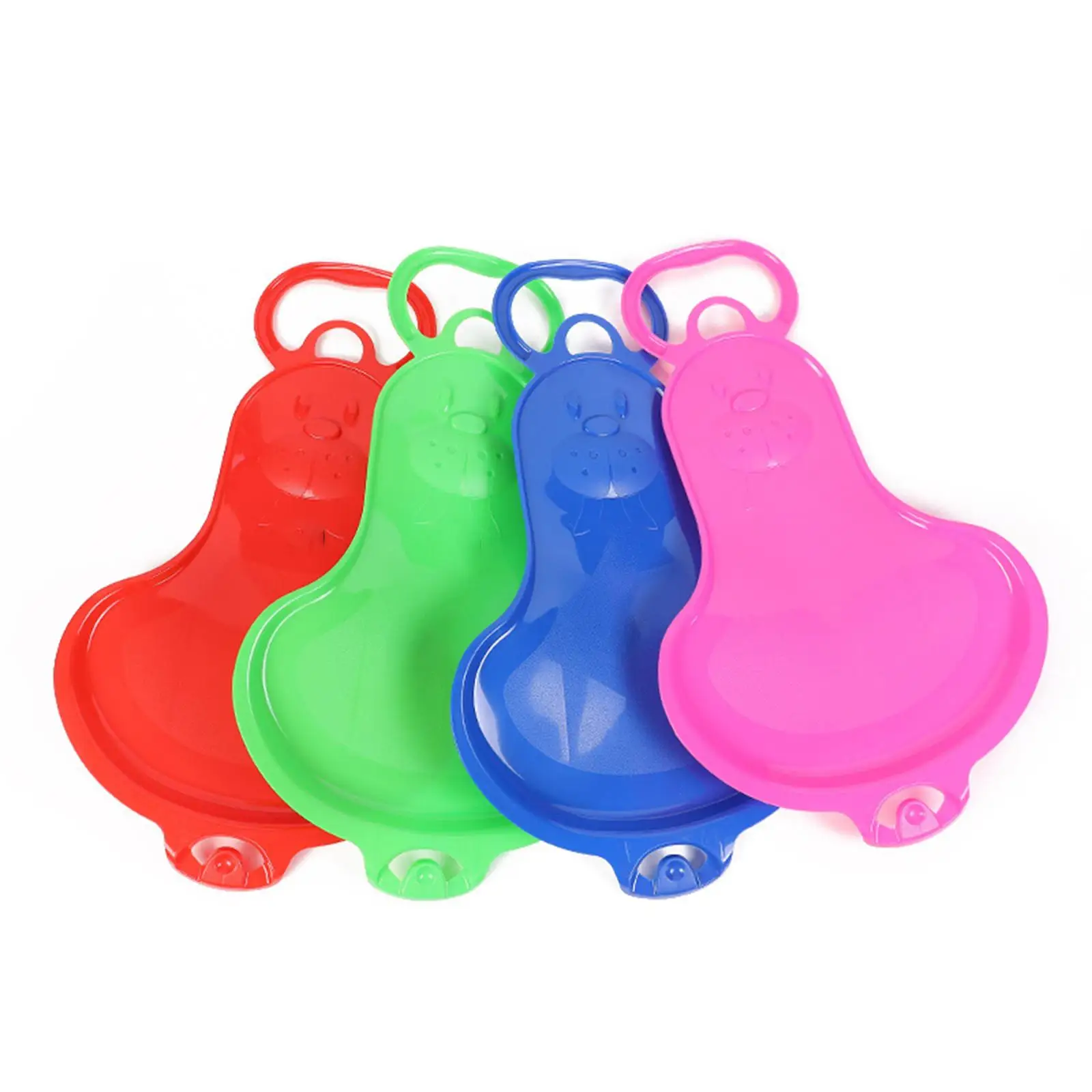 Toboggan Kids Sledge Sleigh Sledding Skiing Backyard Lawn Winter Snow Sled