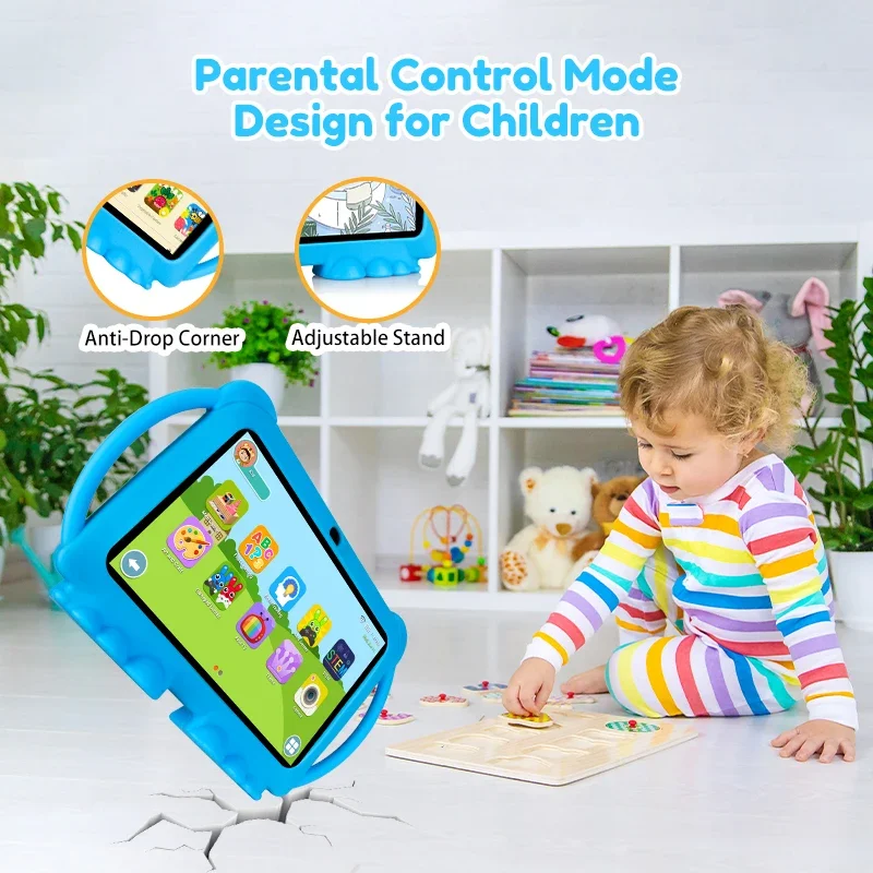 Kids Tablet, 7 inch Tablet for Kids, 32GB ROM 2GB RAM Android 11.0 Toddler Tablet with 2.4G WiFi, GMS, Eye Protection Screen