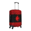 Custom Canada Flag Luggage Cover Elastic Canadian Patriotic Travel Suitcase Protective Covers Fits 18-32 Inch 2