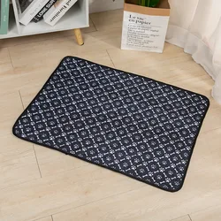 Absorbent Reusable Pet Pee Pad and Training Mat - 50x35cm (Bone)