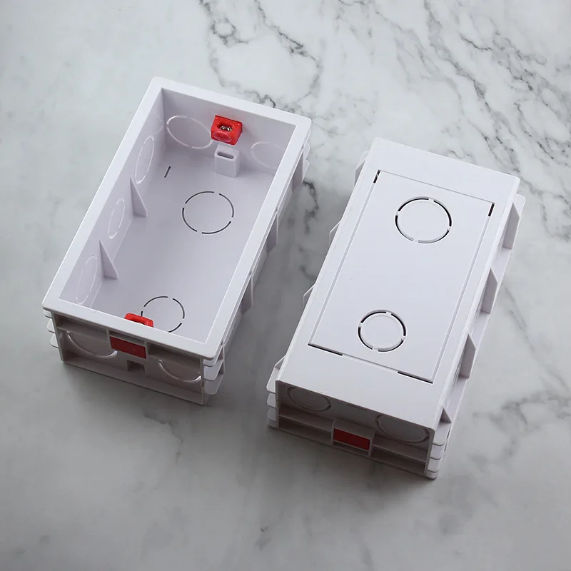 switch home wall bottom box cassete espessado pode ser conectado a parede 04