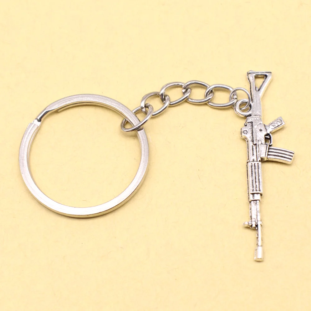 

Металлический брелок с пистолетами 13x4 5 мм, школьные подарки, 1 шт.