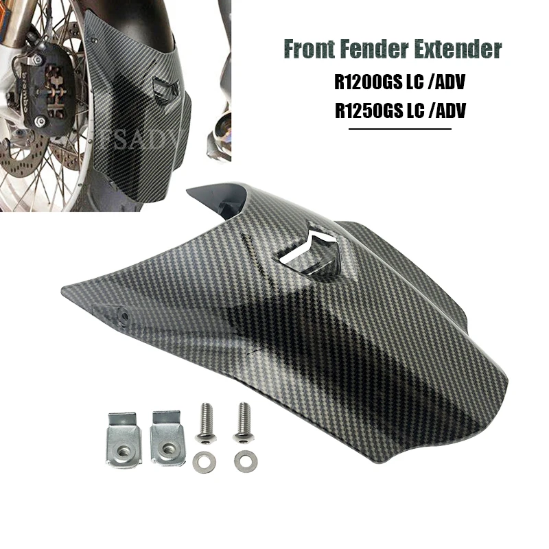 

For BMW R1200GS LC R1250GS ADV R 1250 GS Adventure 2014-2023 Front Fender Extender Mudguard Extension Splash Guard Tire Hugger