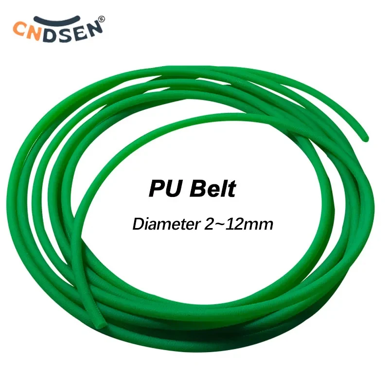 Nastro Trasportatore In Poliuretano Verde - Superficie Ruvida, 8mm X 5m, Per Macchine Industriali - Foto 3