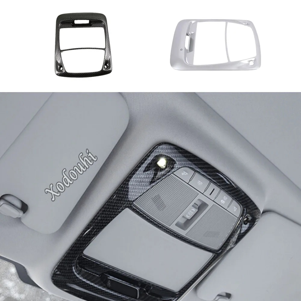 

For Renault Koleos 2017 2018 2019 2020 2021 Car Styling Body Cover Stick ABS Plastic Head Read Front Reading Light Lamp Trim