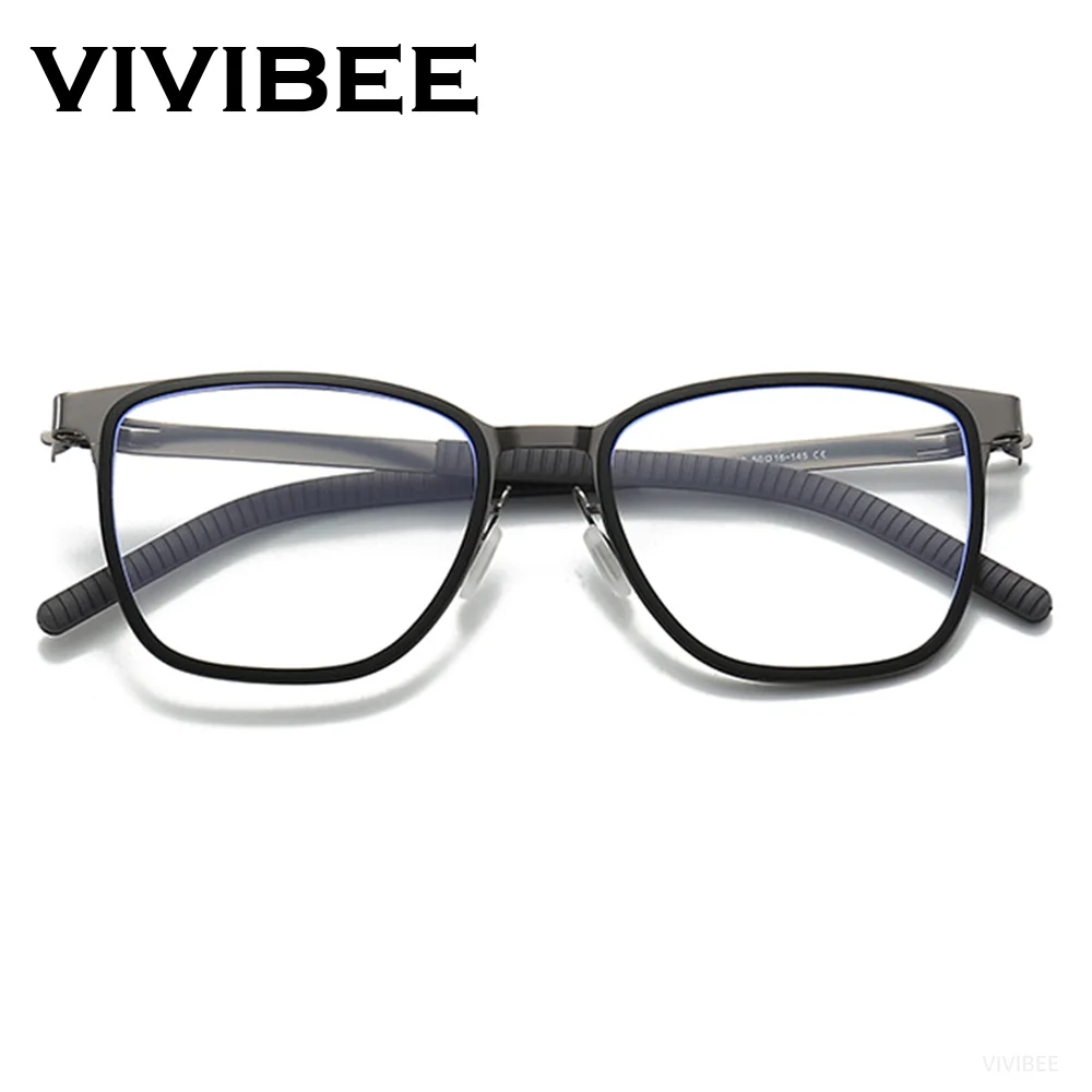 VIVIBEE Stylish Blue Light Blocking Eyeglasses with UV Protection
