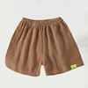الأطفال السراويل للبنين بنات ملابس الاطفال القطن الصلبة تنفس الصيف الطفل السراويل القصيرة عارضة الرياضة شورتات للبحر مرنة
