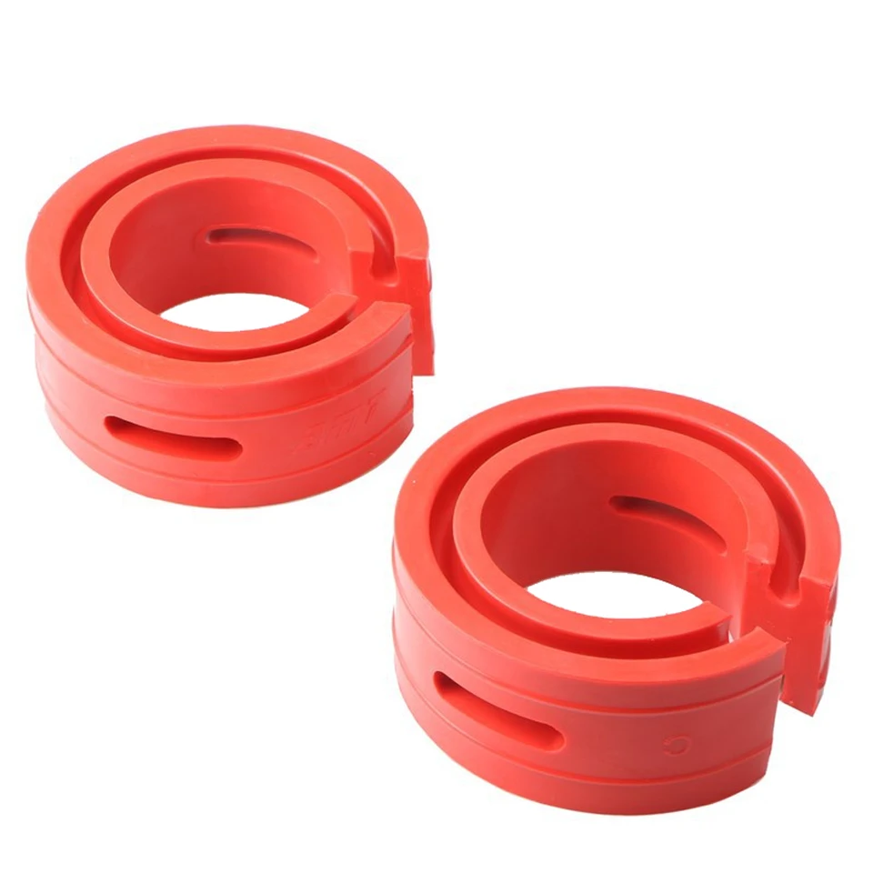 KIMISS Performance Booster Kit 2pc Red Car Shock Absorber Buffer