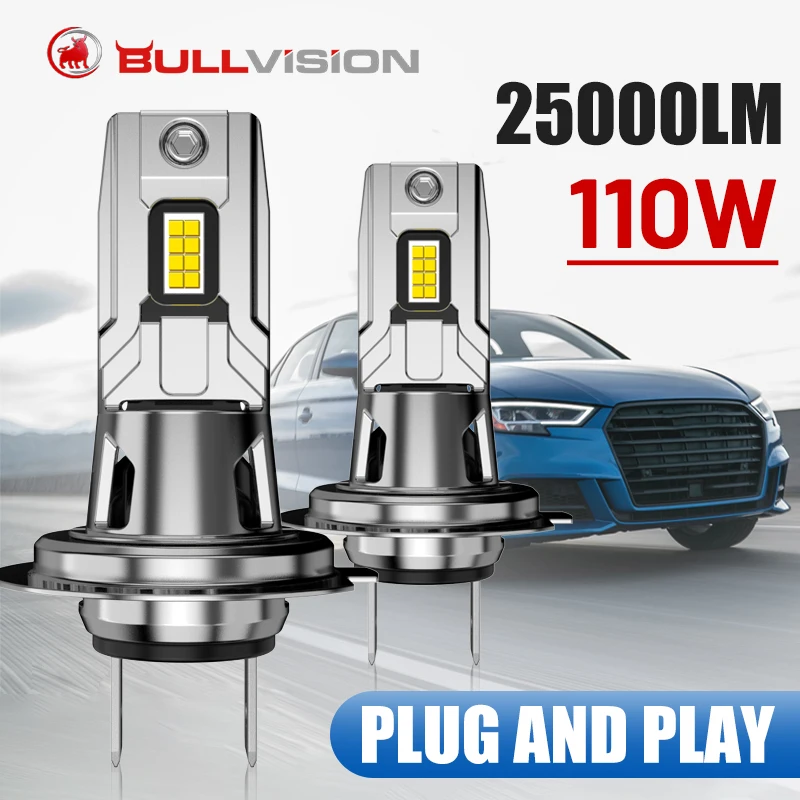 H7-Mini-Size-Led-Headlight-Bulb-25000LM-1-1-Plug-And-Play-6000K-110W ...