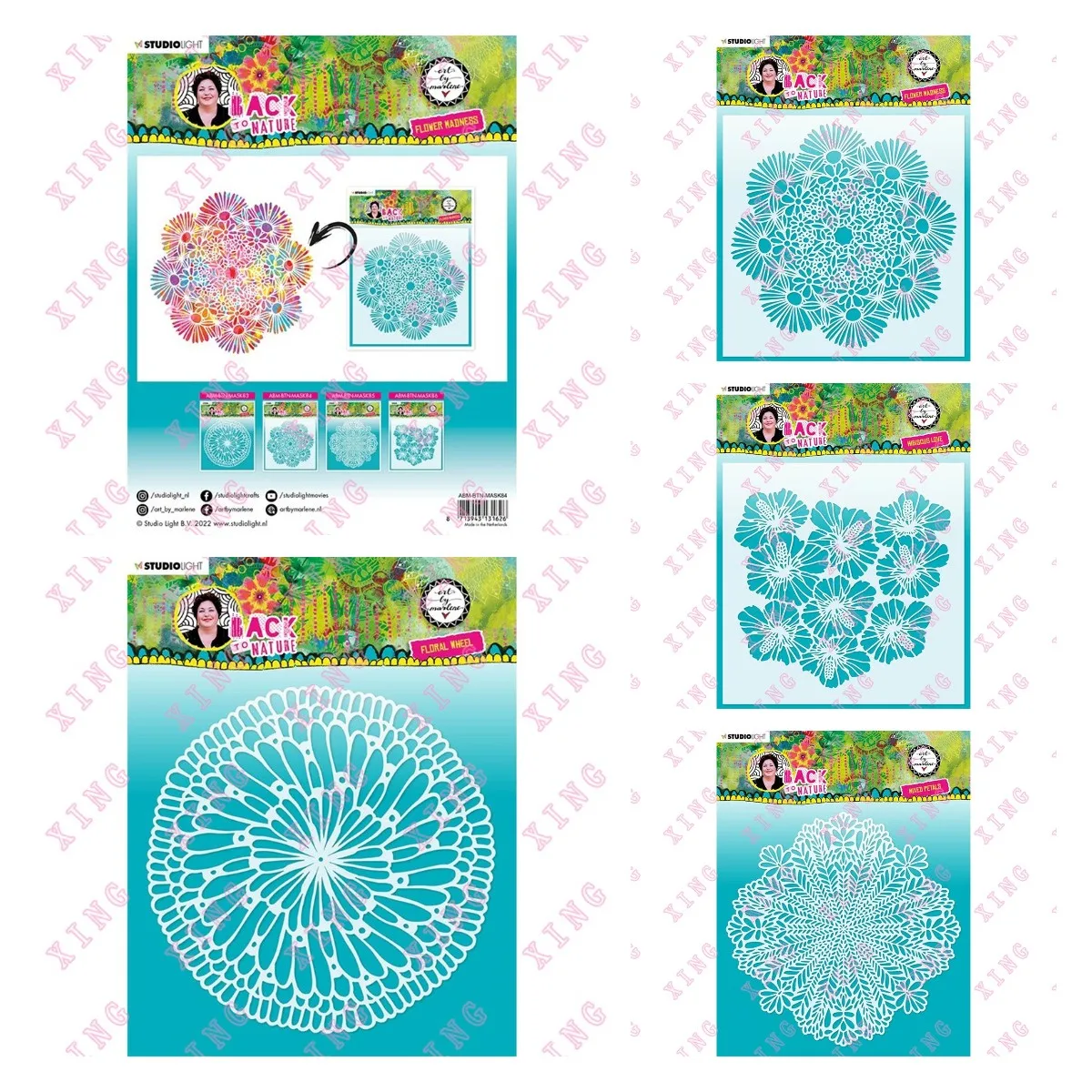 

New Back to Nature Diy Layering Stencil Set Scrapbook Diary Photo Album Making Embossing Template Decorate Craft Paper Card Mold