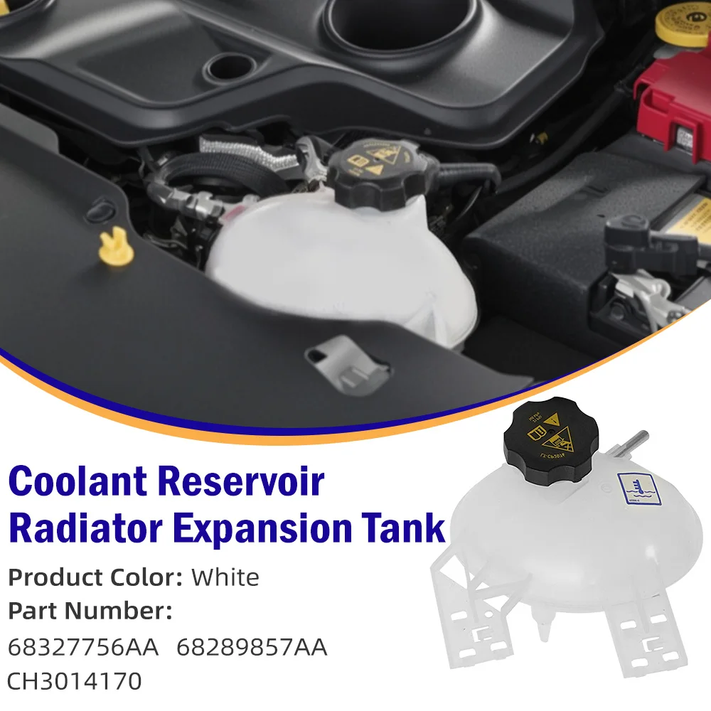車冷却液リザーバー水膨張タンク Compatible With Ford For Kuga 2017 GV618A080AC クーラ  Compatible With Ford For Escape 2017 2018 2019 車用エンジン冷却液膨張タンクアクセサリ  Compatible With Ford For Expedition 2018-2019 FL3Z8A080A ラジエーター クーラント ... 冷却水リザーバー Compatible With 3 2017 2018 クーラント膨張タンク クーラント回収タンク 自動車アクセサ