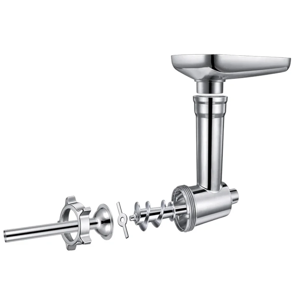 Upgrade Your Meat Grinder with These 2Pcs Stainless Steel Sausage Stuffer Tubes for Perfectly Stuffed Sausages