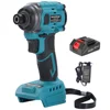18V 1/4" Electric Rechargeable battery powered brushless cordless impact driver drill screwdriver 2