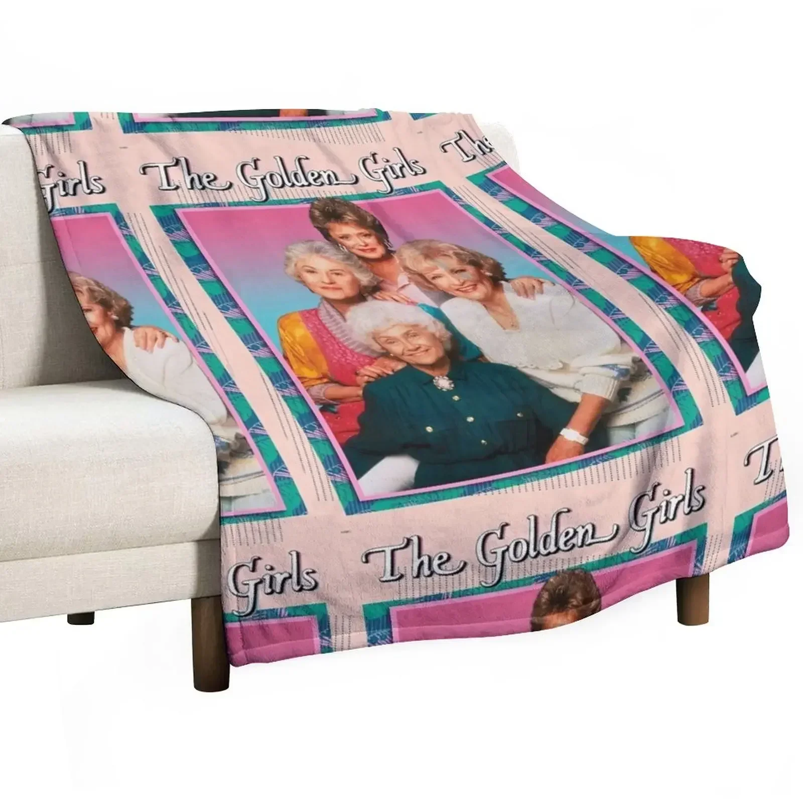 

The Golden Girls - classic TV show Throw Blanket Decoratives Flannels Hairy Blankets