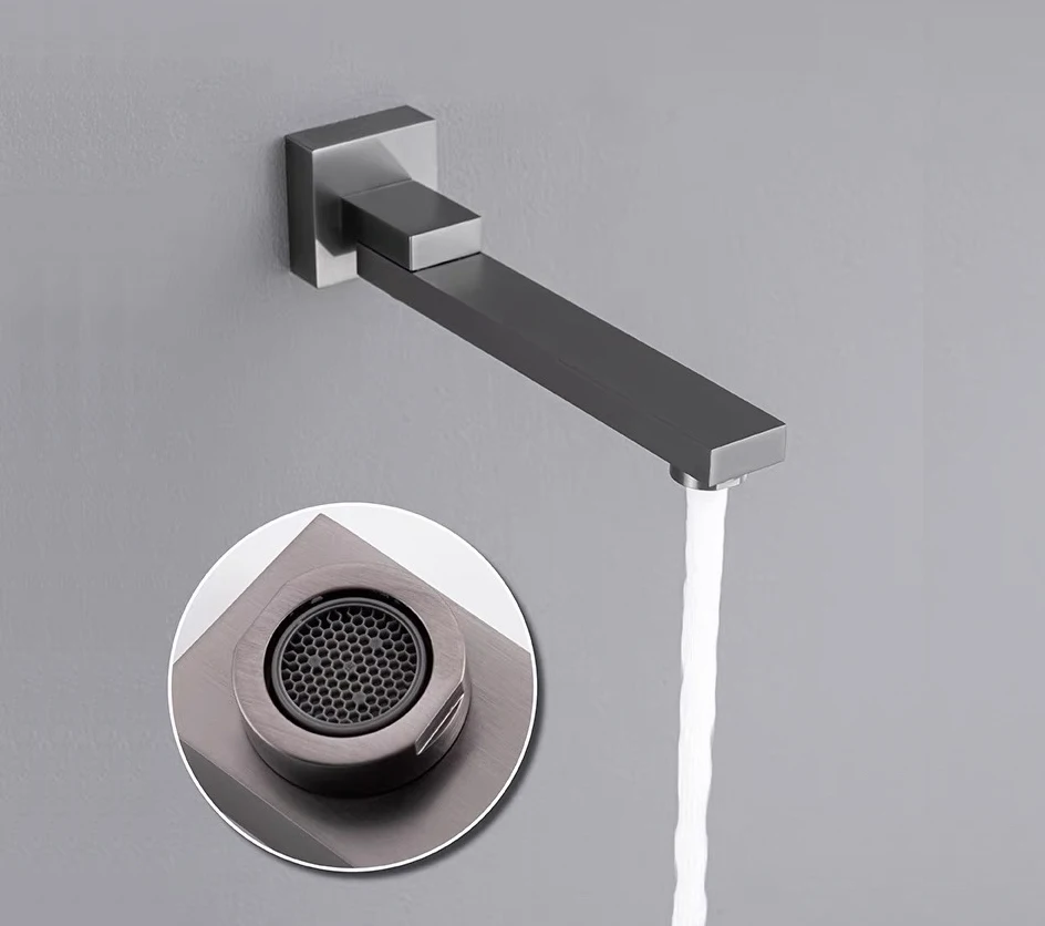 VGX Concealed Thermostatic Shower System Set Temperature Digital Display Shower System Rainlfall Bathroom Shower Faucet Set