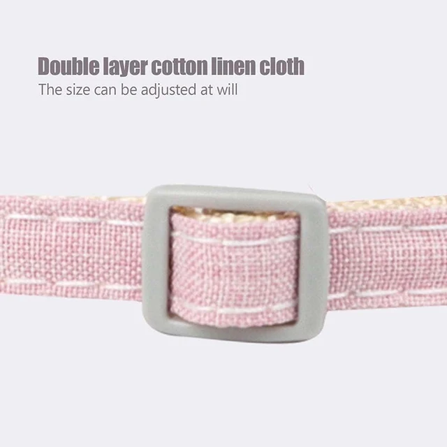 Cat Collar With Flower Adjustable Buckle Pet Camellia Collar For Small Cats Dogs Cute Kitten Neck Ring Necklace Pet Supplies 3