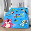 Cartoon Disney Toy Story Printed Blanket Picnic Blankets Warm Blanket Soft and Comfortable Blanket Home Travel Birthday Gift 6