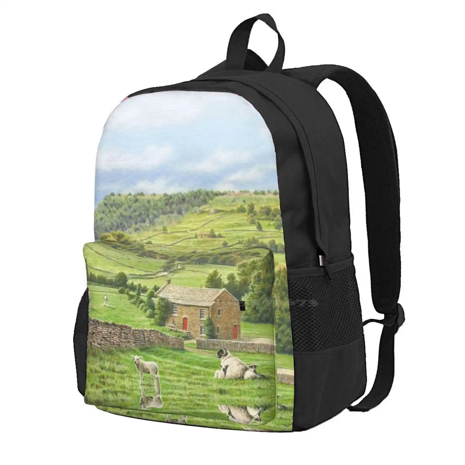 

Yorkshire Tea Landscape Large Capacity School Backpack Laptop Bags Yorkshire Tea Coffee Brew Cup Of Tea Tea Lover British