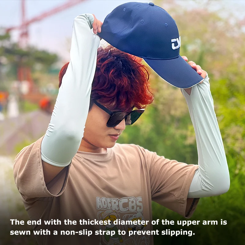 TSURINOYA UV Protection Arm Sleeves Quick Dry Breathable Outdoor Sports Arm Protector for Fishing Apparel Hiking