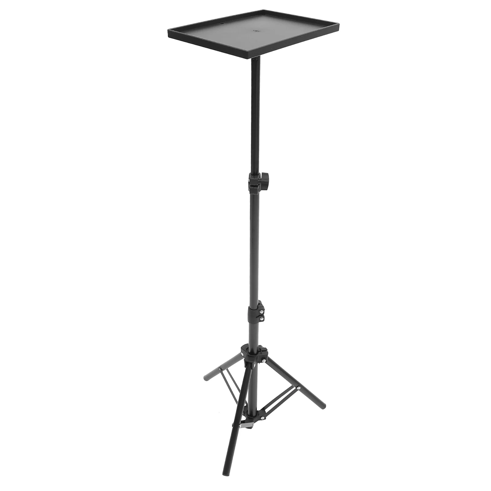 

Laptop Stand Tripod Projector Computer Floor Tray Table Mount Rack Holder Shelf Mouse Storage Book Tablet Mic Utility Foldable