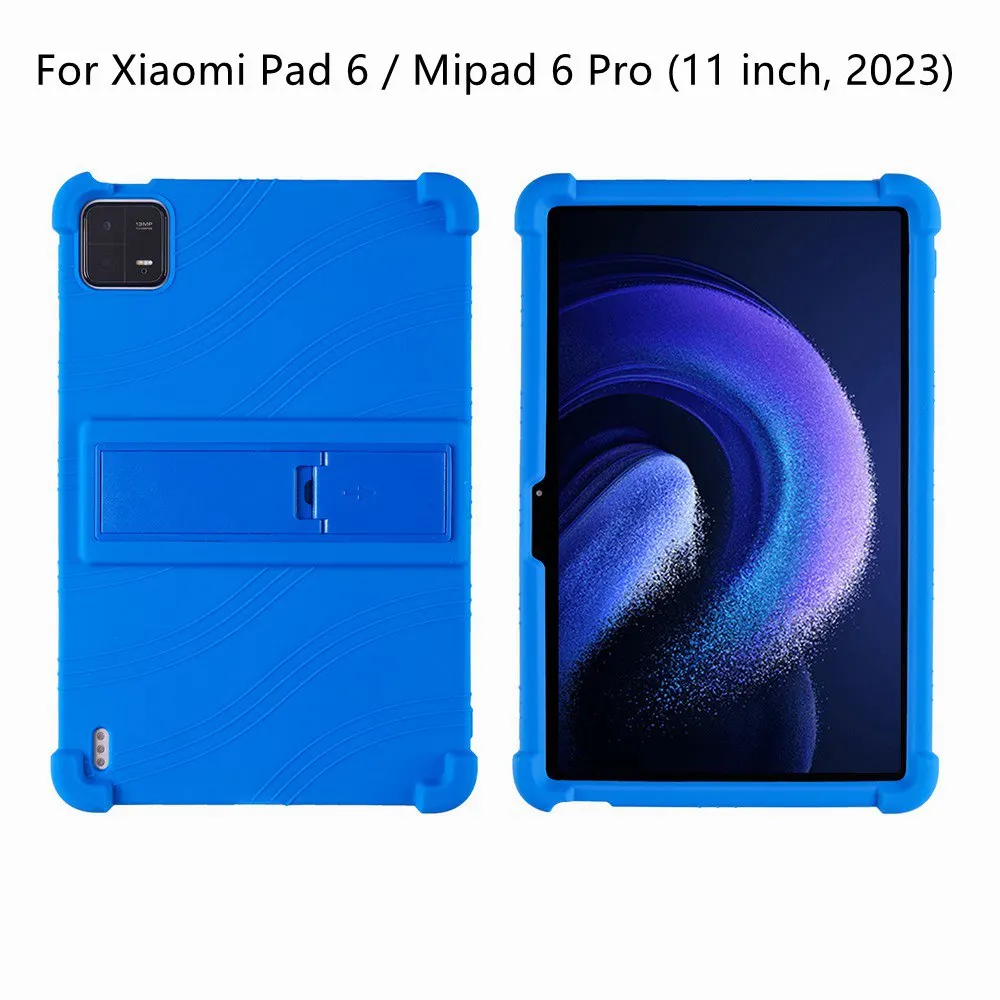

Чехол для Xiaomi Mi Pad 6 11 ", мягкий силиконовый чехол для детей, чехол-подставка для планшета MiPad 6 Pro 2023 11 дюймов, чехол для