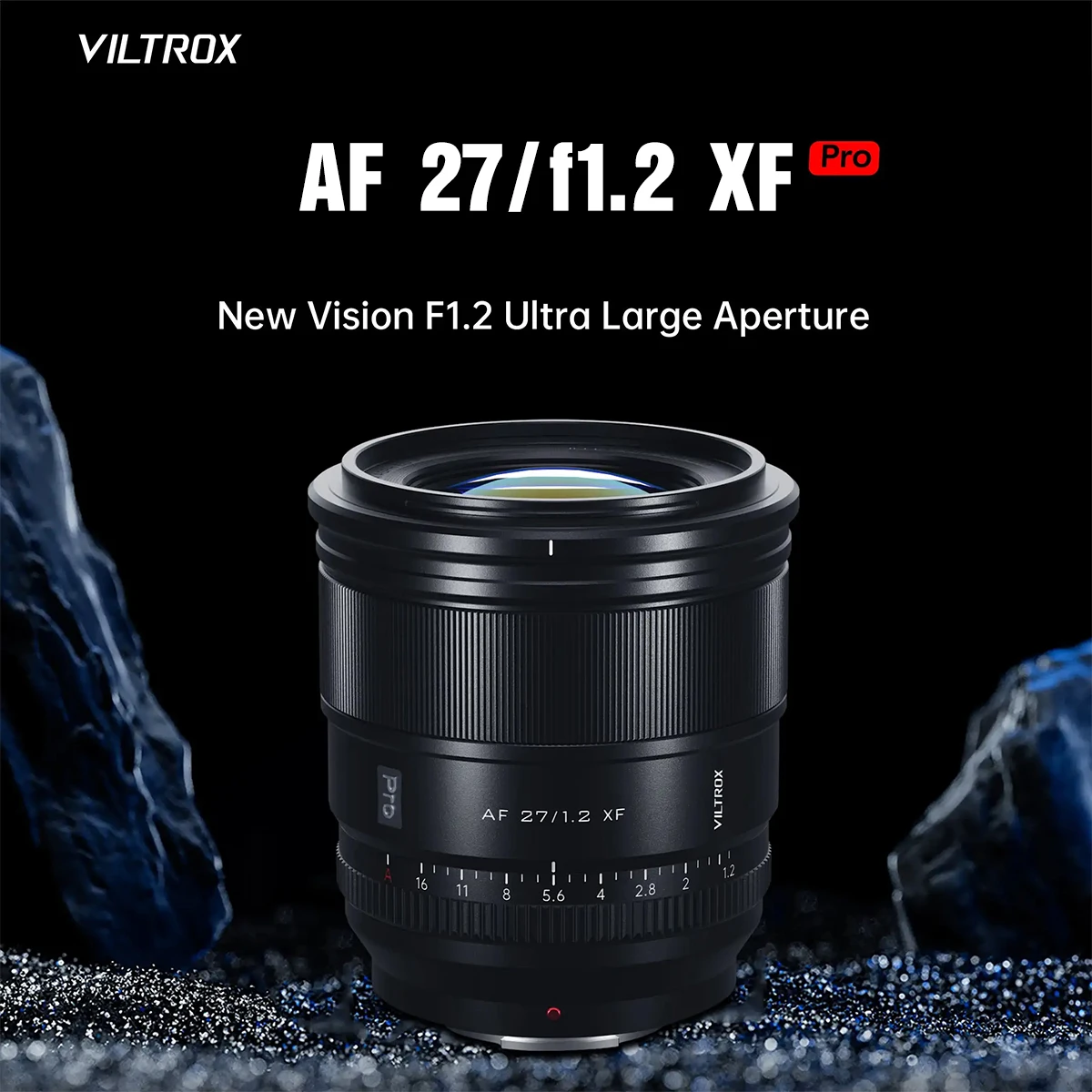 Viltrox Af 27Mm F1.2 Pro Xf Obiettivo Con Messa A Fuoco Automatica Fissa Ad Ampia Apertura Per Obiettivo Della Fotocamera Mirrorless Fuji X-Mount