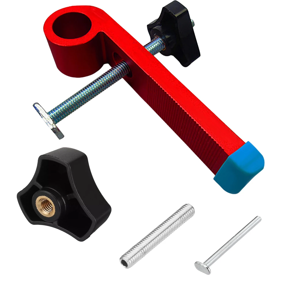 Quick Acting Hold Down Clamp Ttrack Miter Slot Clamp Woodworking Hand