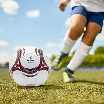 Newest Soccer Ball Standard Size 5 Size 4 Machine-Stitched Football Ball PU Sports League Match Training Balls Futbol Voetbal 2