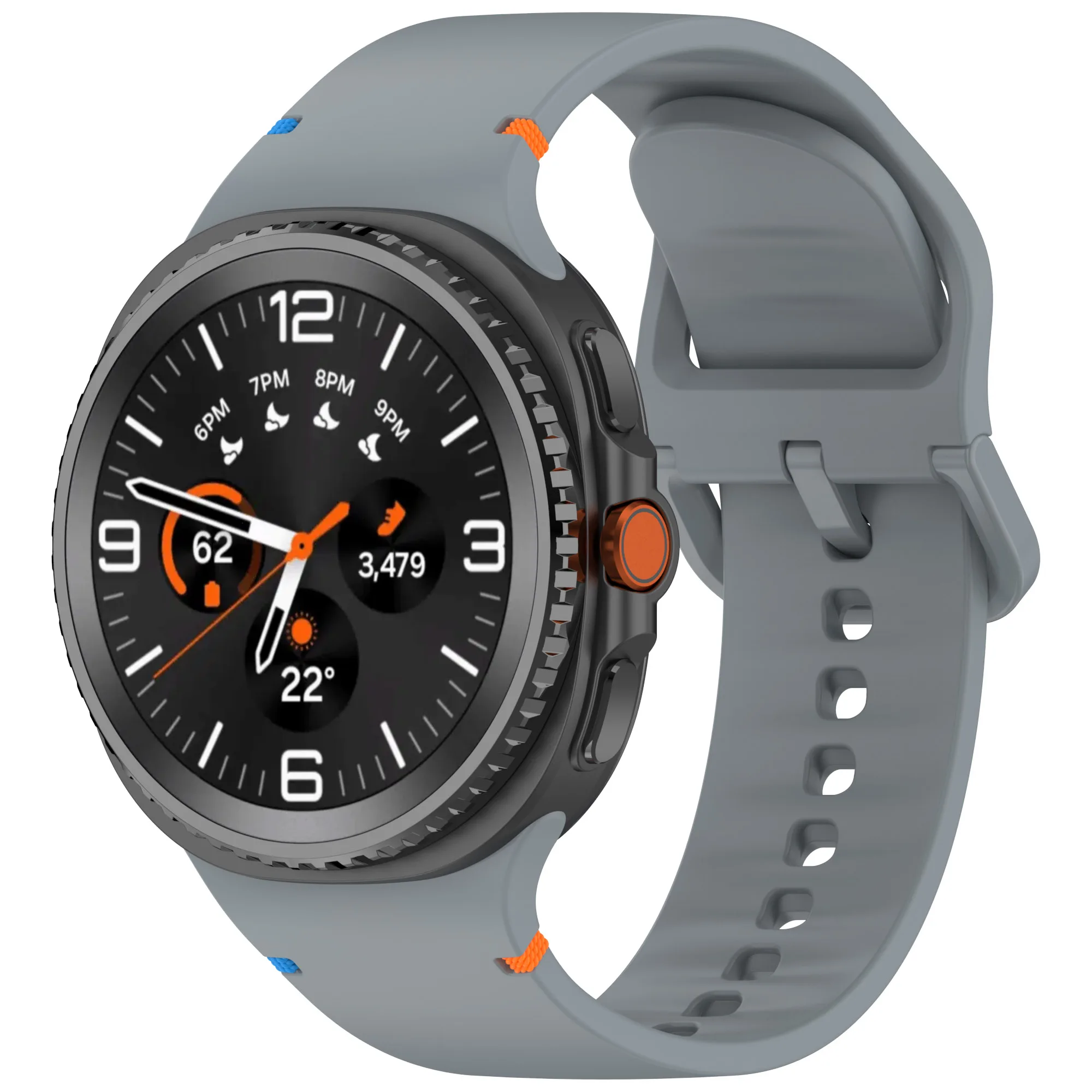 ตัวเลือกสินค้า ซิลิโคนยืดหยุ่นสำหรับ Samsung Galaxy Watch 8 หลากขนาด ใส่สบาย ทนทาน