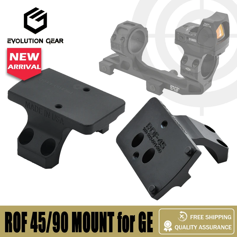 ROF-45 ROF-90 RM Red Dot Sight For GE Rifle Scope Mount FOR Rifle AR15 Scope 30MM Rings