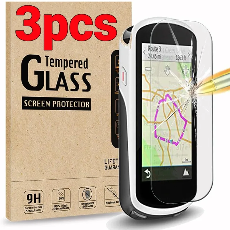 

HD Tempered Glass for Garmin Edge 1040 1030 830 840 520 530 540 Bicycle GPS Stopwatch Screen Protector for Garmin Edge Explore 2