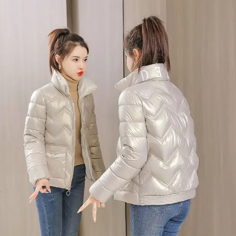 

Woman Coat Zip-up Duck Down Jackets for Women Quilted Padded Thick Padding Hot Casual Winter Models Korean Style Clothing Cold