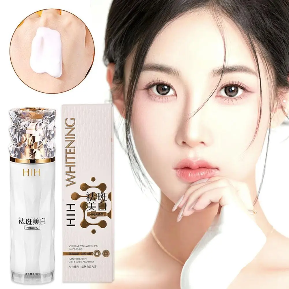 120ml Whitening Milk Face Toner Spot Removing Whitening Essence Milk  Moisturizing Serum Lotion Face Nourishing Skin Care