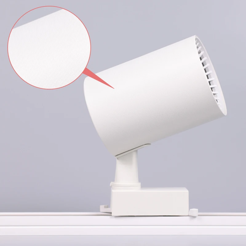 Set Ceiling Led Track Light Spotlights COB Track Lighting Wall Rail Spot Lights System 20/30/40W Clothing Shop Home Lamp 220V