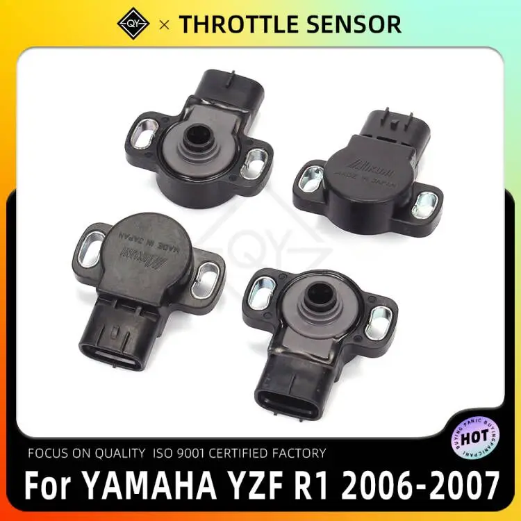 

TPS Throttle Position Sensor 2C0-85885-00-00 For YAMAHA YZF R1 R6 R6S 50th Anniversary 2006 2007 2008 Turn Right 2C0-858850000