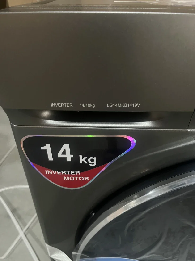 14kg Automatic Washing Machine with Dryer Large Capacity Washing Machine Two-in-one Dryer Front Washing Machine 5
