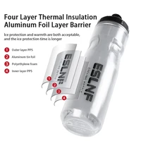 ESLNF Bicycle Water Bottle 710ML PP5 Plastic For Outdoor Running Climbing Sports Squeeze Mug Cycling Kettle Portable Bike Cup 3