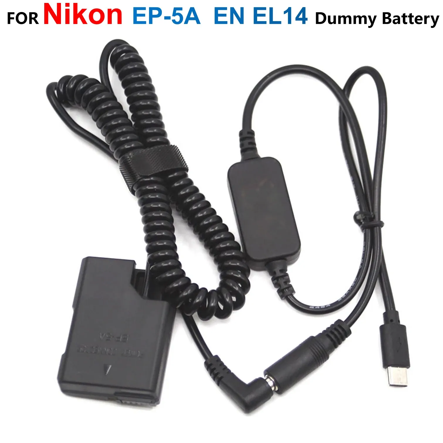 EP 5A En EL14 Dc Paar Dummy Batterij + EH 5A Pd Charger Usb Power Kabel