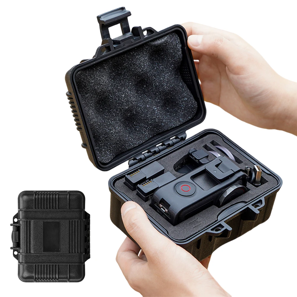 Handheld Action Camera Case for DJI Action 3/4/5 Pro Shockproof Hard Shell Storage Bag Protective Case for DJI Action 3/4/5 Pro